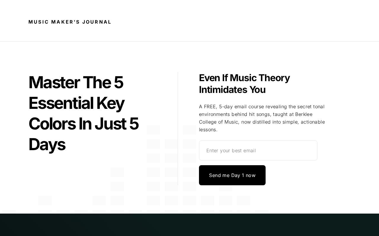 Key Colers Key Colors - 5 Day Email Course